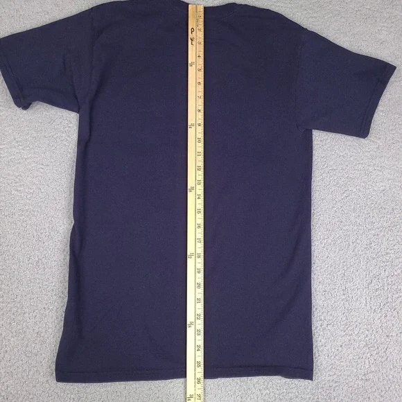 Oakwood University T-Shirt Adult Small Blue Champion‎ Short Sleeve Cotton - Picture 10 of 11